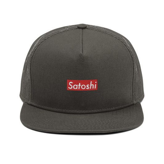 Satoshi Mesh Snapback Hat